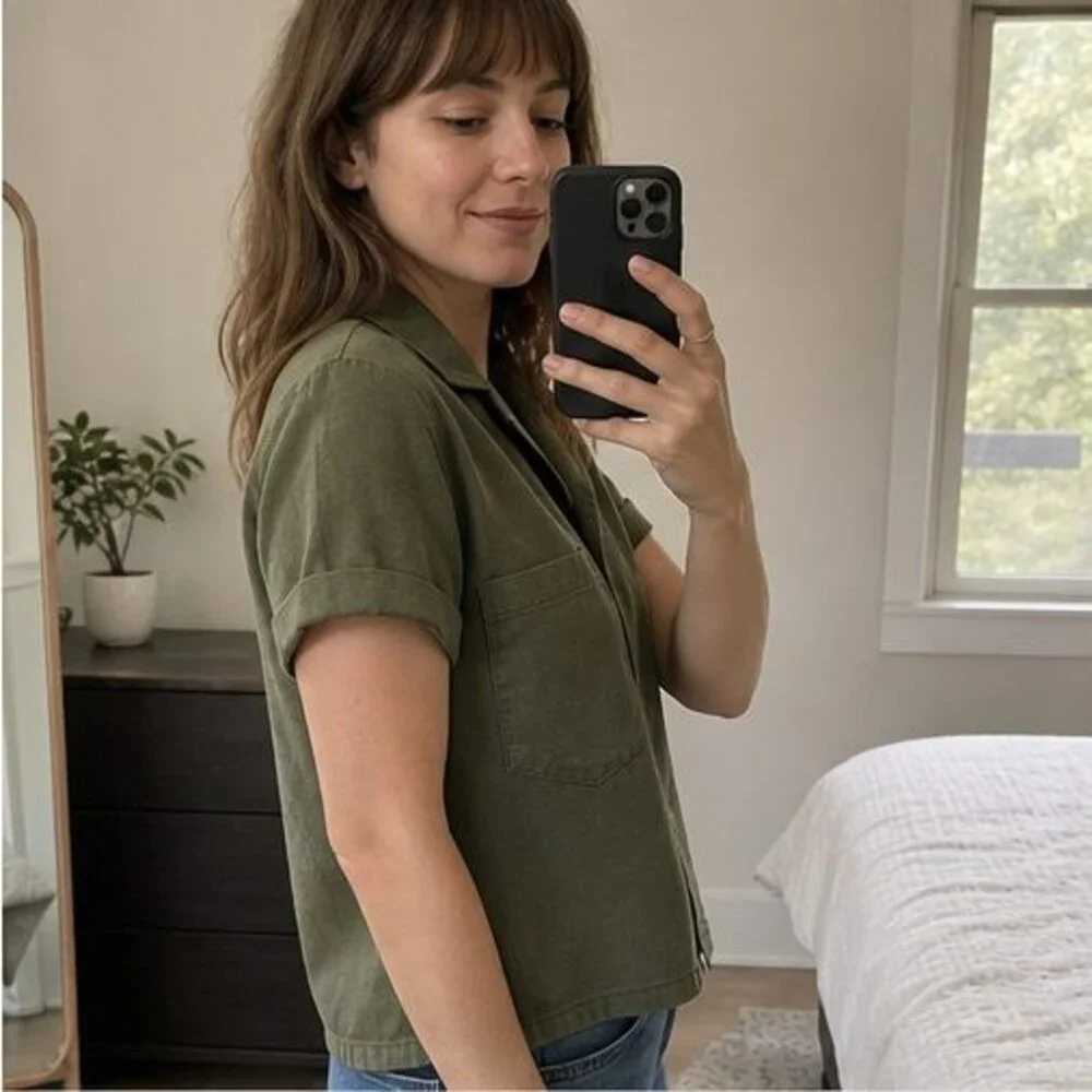 Teal Tunic Blouse